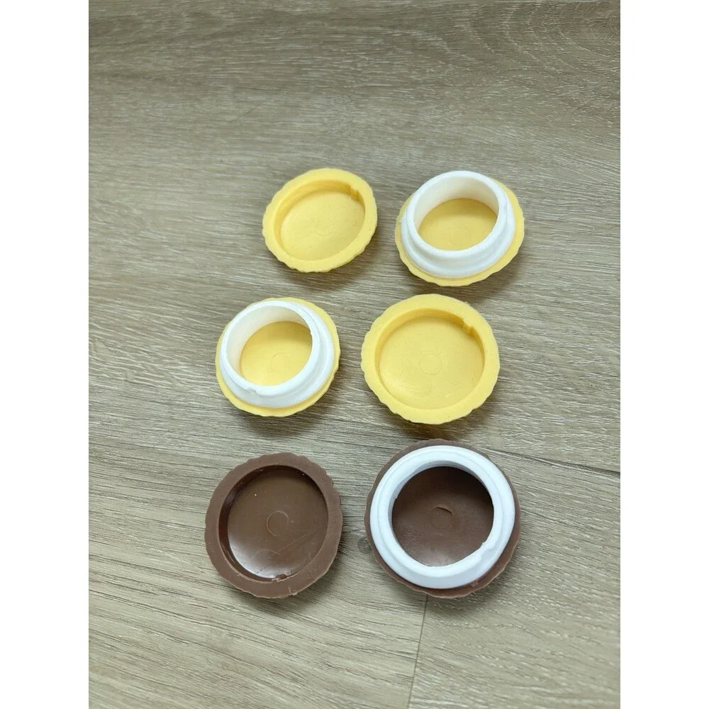 3pc Toy Macarons Play Food Set Doll Accessories Pretend Kitchen Bakery Fake Food